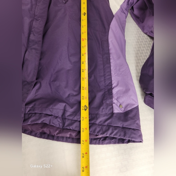 Columbia Waterproof Women's Purple Jacket Size XL. #A13 - Picture 8 of 16